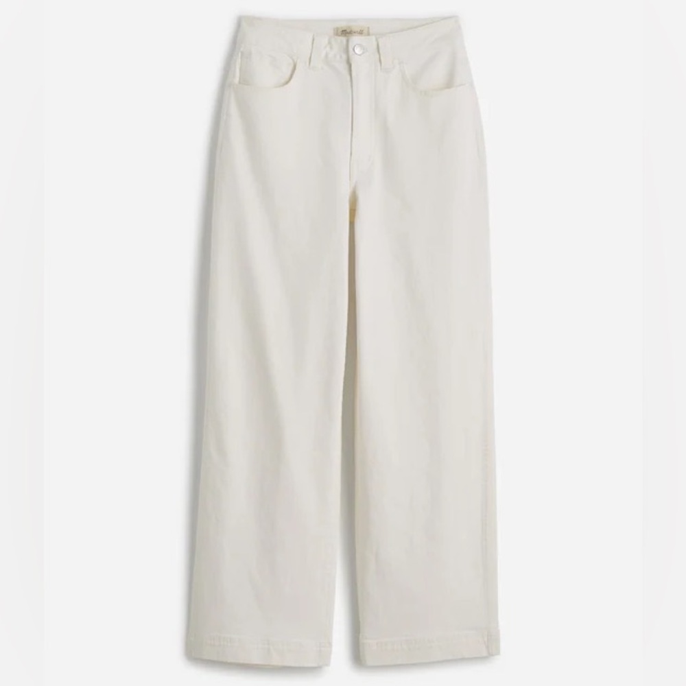 Madewell the curvy vintage wide leg crop jean